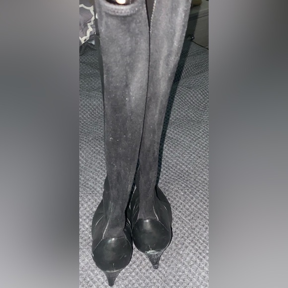 Cole Haan Black Knee High Ladies dress boots, Size 10 - Picture 4 of 6